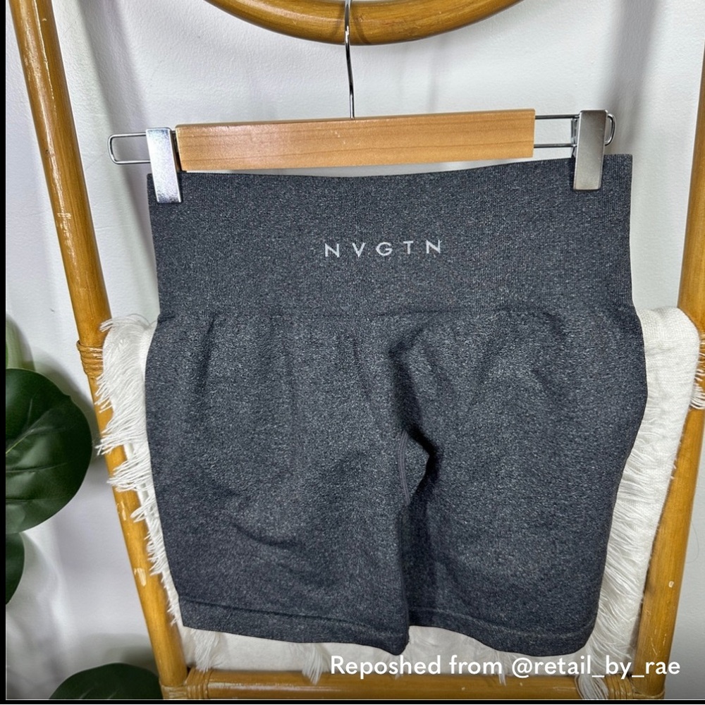 NVGTN Charcoal Athletic Shorts for Women